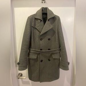 TOPMAN long length pea coat